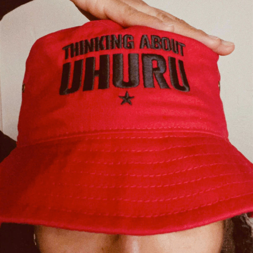 Thinking About Uhuru Bucket Hat